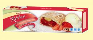 Strawberry & Vanilla Custard Strudel